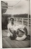 John Bramwell in the Merchant Navy 1954. Supplied by John Lister Bramwell