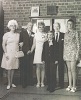 The Wedding of Joshua Lister Bramwell and Maureen Messam, Friday 14th November 1969, Australia. L to R; Mary Bramwell, Joshua, Maureen, Ian, William Bramwell, Cathy. Supplied by Maureen Bramwell.