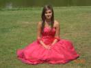 Kirsty Bramwell's prom night photo shoot at Leigh Park Gardens Havant UK Thursday 8th July 2010