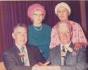 L to R; Louisa Thompson, Anne Lister McCretton, Harold Thompson, Thomas Patrick McCretton